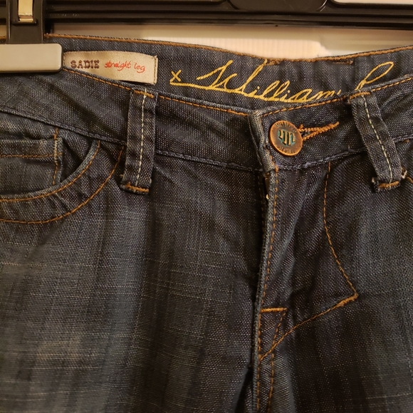3/$30 💎 William Rast Sadie Straight Leg - Picture 3 of 5
